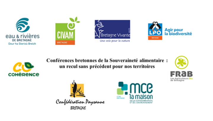 Conférences bretonnes de la Souveraineté alimentaire :  un recul sans précédent pour nos territoires